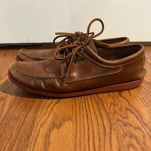Quoddy Men’s Blucher Shoe Whiskey Size 11